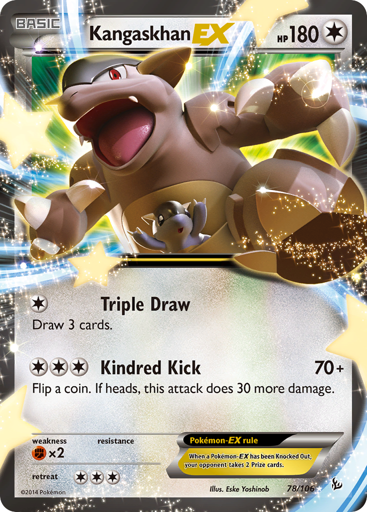 Kangaskhan EX (78/106) [XY: Flashfire] | Galactic Gamez