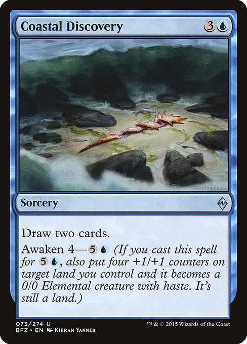 Coastal Discovery [Battle for Zendikar] | Galactic Gamez