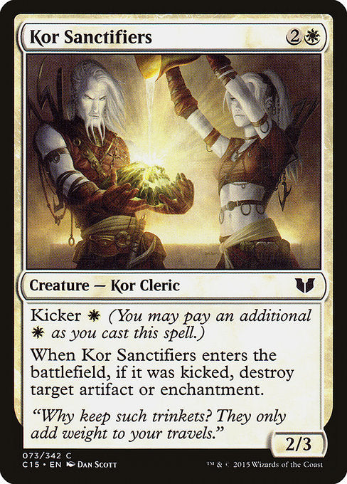 Kor Sanctifiers [Commander 2015] | Galactic Gamez