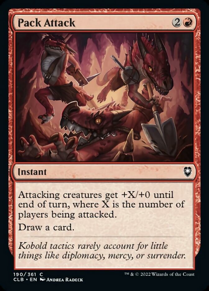 Pack Attack [Commander Legends: Battle for Baldur's Gate] | Galactic Gamez
