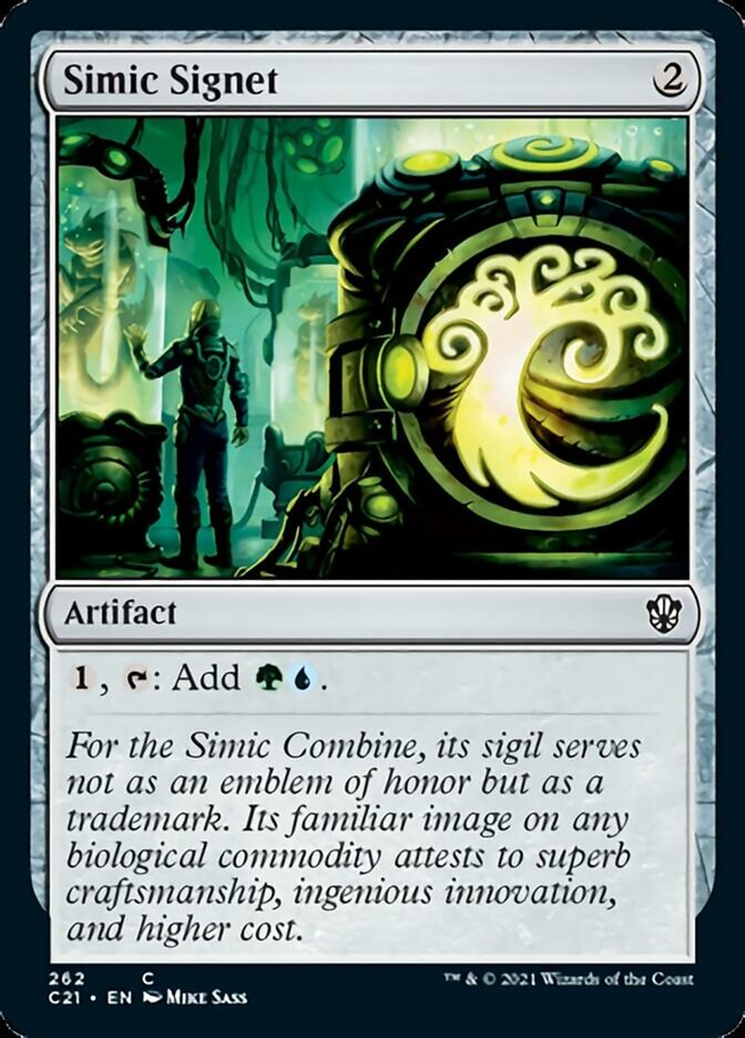 Simic Signet [Commander 2021] | Galactic Gamez