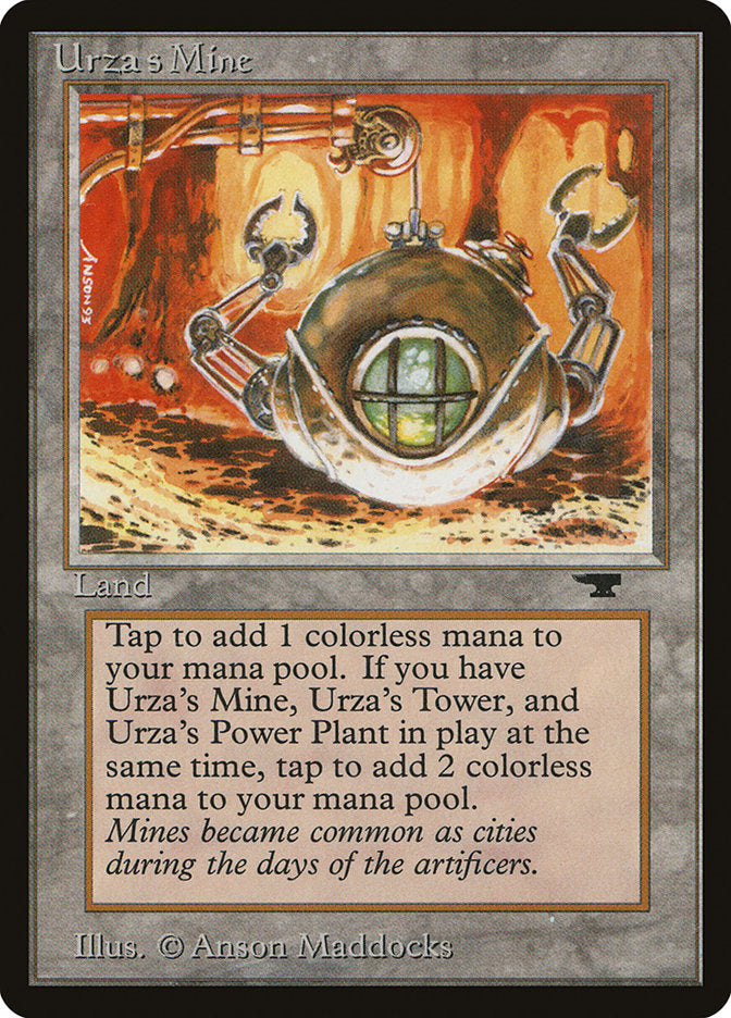 Urza's Mine (Orange Background) [Antiquities] | Galactic Gamez