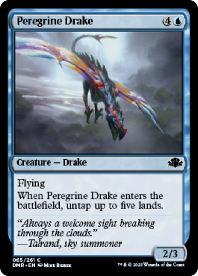 Peregrine Drake [Dominaria Remastered] | Galactic Gamez