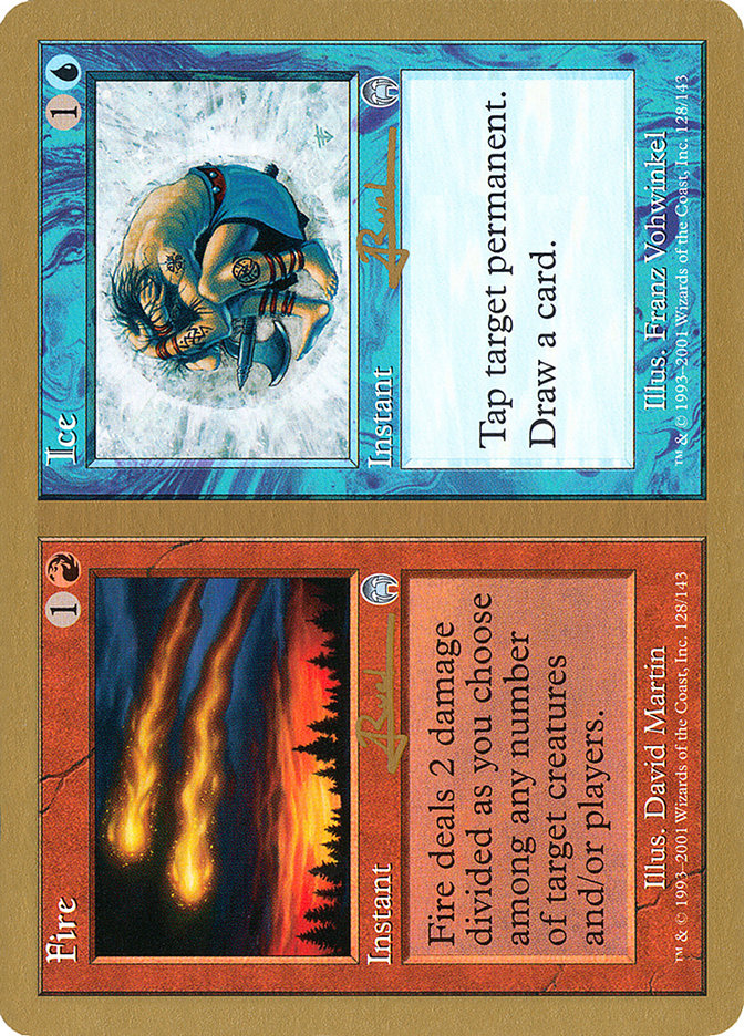 Fire // Ice (Antoine Ruel) [World Championship Decks 2001] | Galactic Gamez