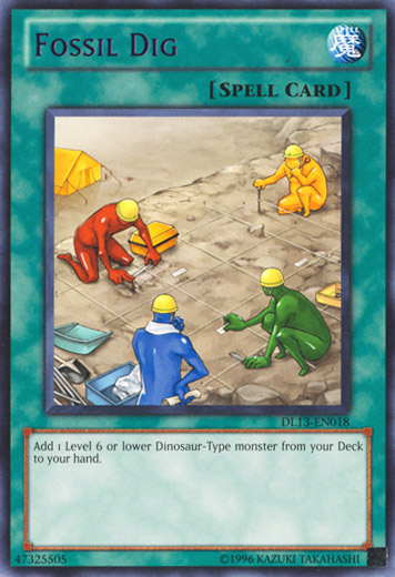 Fossil Dig (Purple) [DL13-EN018] Rare | Galactic Gamez