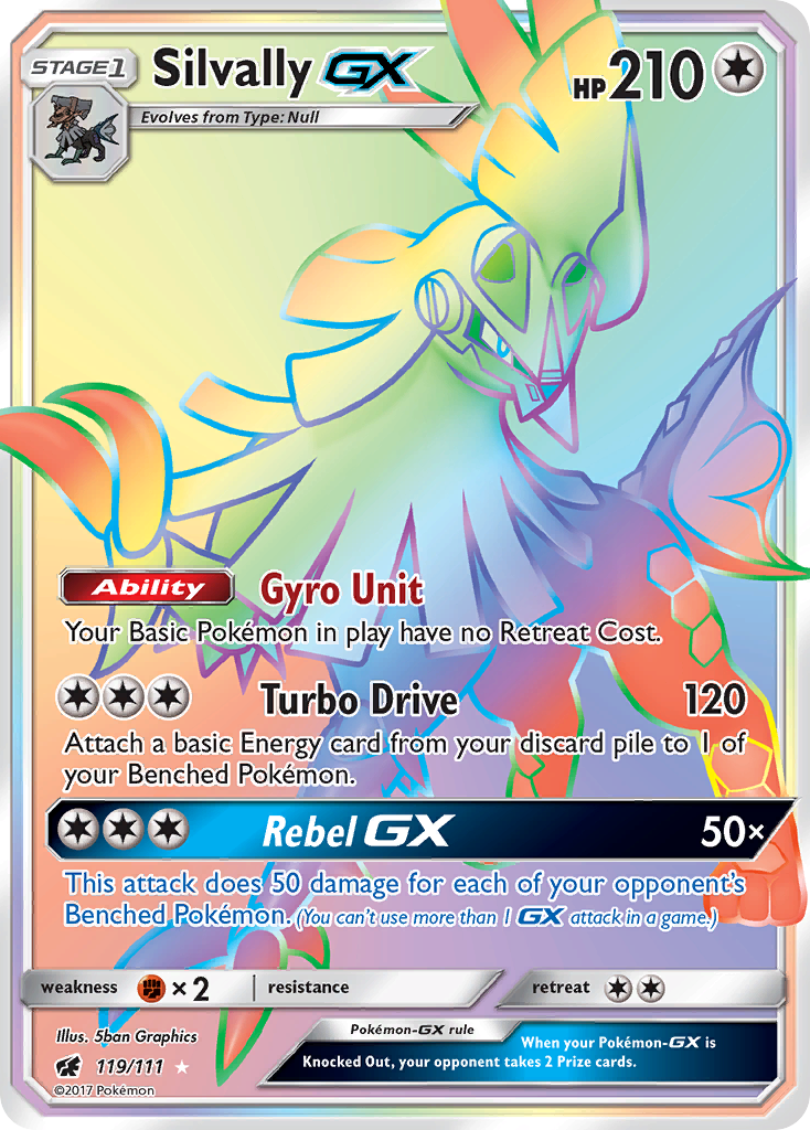 Silvally GX (119/111) [Sun & Moon: Crimson Invasion] | Galactic Gamez