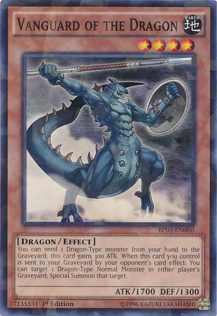 Vanguard of the Dragon (Shatterfoil) [BP03-EN060] Rare | Galactic Gamez