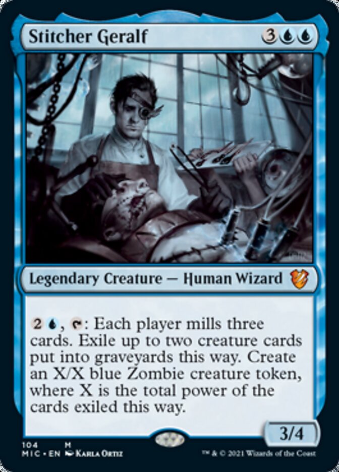 Stitcher Geralf [Innistrad: Midnight Hunt Commander] | Galactic Gamez