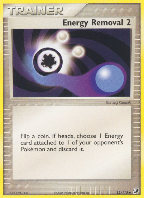 Energy Removal 2 (82/115) [EX: Unseen Forces] | Galactic Gamez