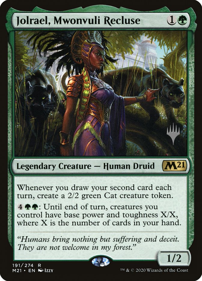 Jolrael, Mwonvuli Recluse (Promo Pack) [Core Set 2021 Promos] | Galactic Gamez