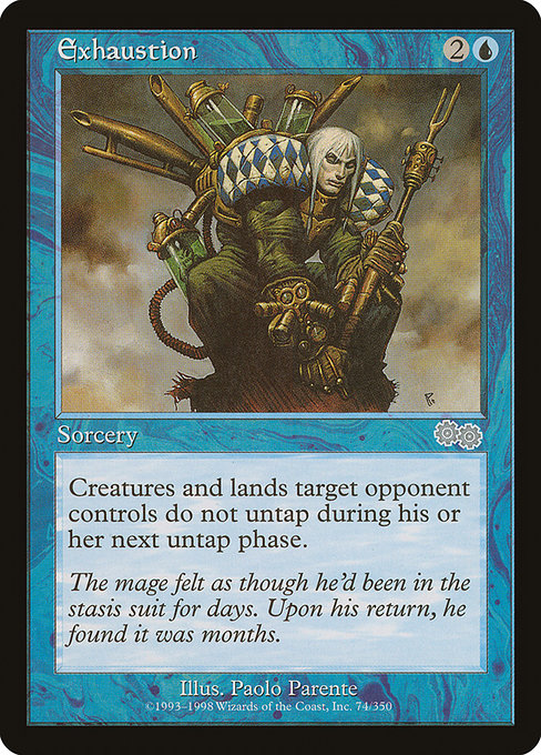 Exhaustion [Urza's Saga] | Galactic Gamez