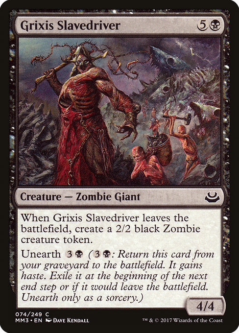 Grixis Slavedriver [Modern Masters 2017] | Galactic Gamez