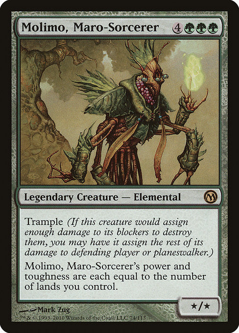 Molimo, Maro-Sorcerer [Duels of the Planeswalkers] | Galactic Gamez