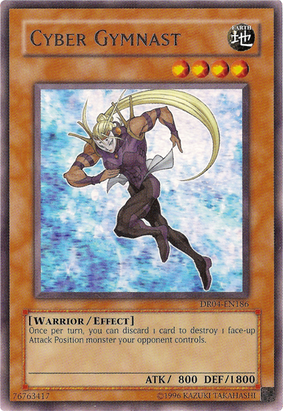 Cyber Gymnast [DR04-EN186] Rare | Galactic Gamez