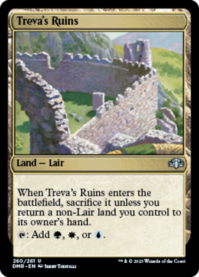 Treva's Ruins [Dominaria Remastered] | Galactic Gamez