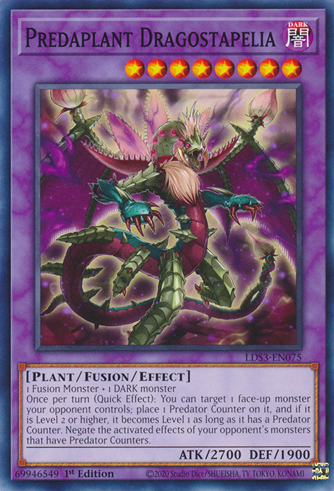 Predaplant Dragostapelia [LDS3-EN075] Common | Galactic Gamez