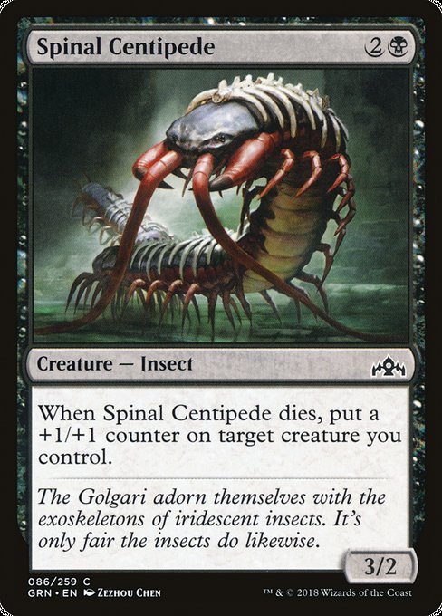 Spinal Centipede [Guilds of Ravnica] | Galactic Gamez