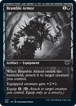 Bramble Armor (455) [Innistrad: Double Feature] | Galactic Gamez