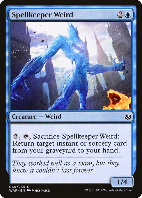 Spellkeeper Weird [War of the Spark] | Galactic Gamez