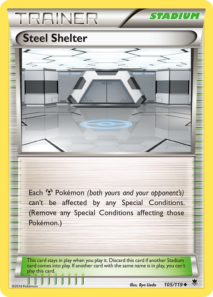 Steel Shelter (105/119) [XY: Phantom Forces] | Galactic Gamez