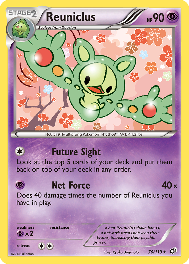 Reuniclus (76/113) [Black & White: Legendary Treasures] | Galactic Gamez