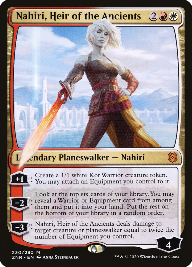 Nahiri, Heir of the Ancients [Zendikar Rising] | Galactic Gamez