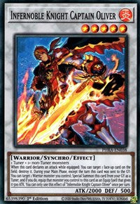 Infernoble Knight Captain Oliver [PHRA-EN038] Super Rare | Galactic Gamez