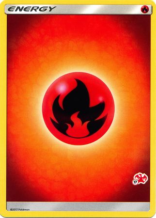 Fire Energy (Charizard Stamp #17) [Battle Academy 2020] | Galactic Gamez