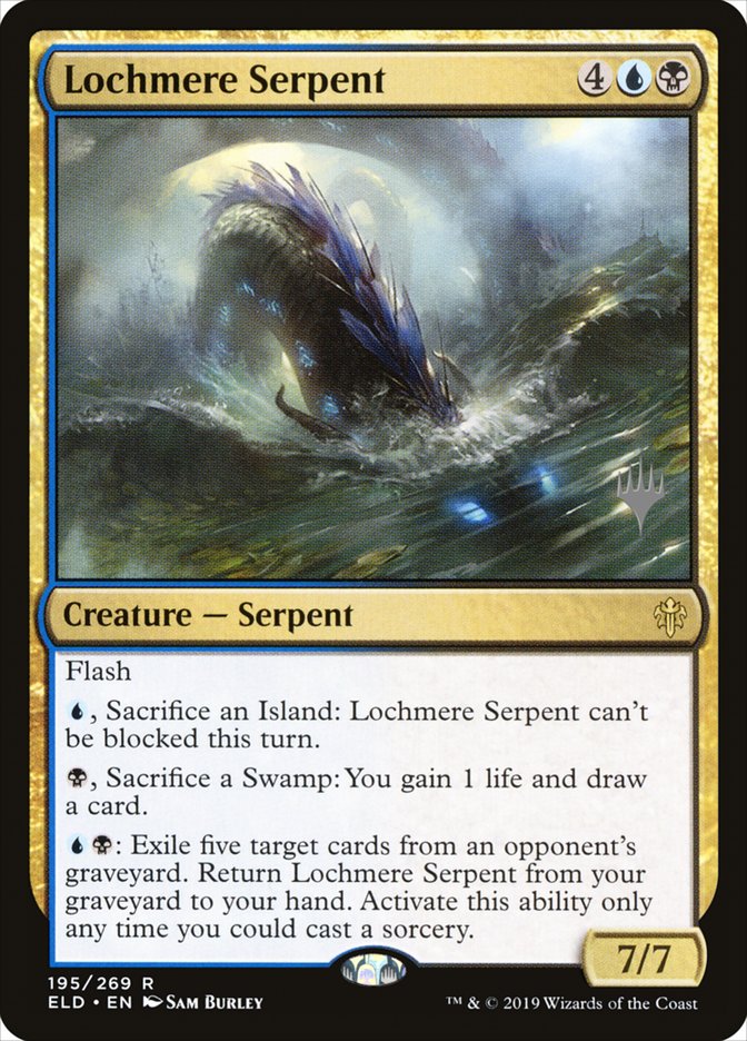 Lochmere Serpent (Promo Pack) [Throne of Eldraine Promos] | Galactic Gamez