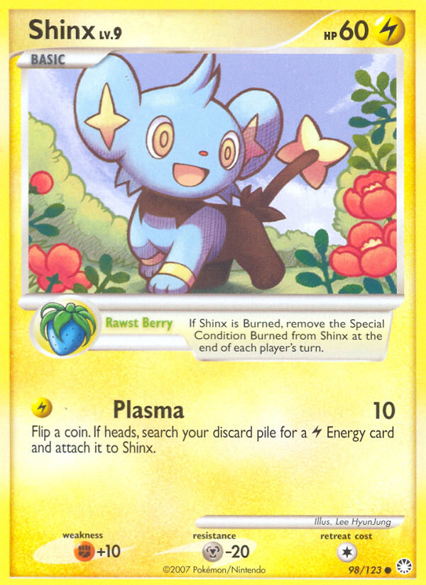 Shinx (98/123) [Diamond & Pearl: Mysterious Treasures] | Galactic Gamez