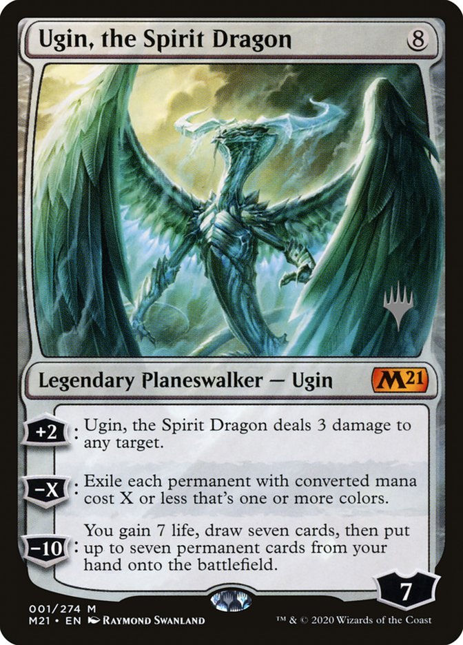 Ugin, the Spirit Dragon (Promo Pack) [Core Set 2021 Promos] | Galactic Gamez