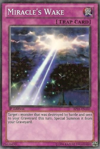 Miracle's Wake [BP01-EN107] Starfoil Rare | Galactic Gamez