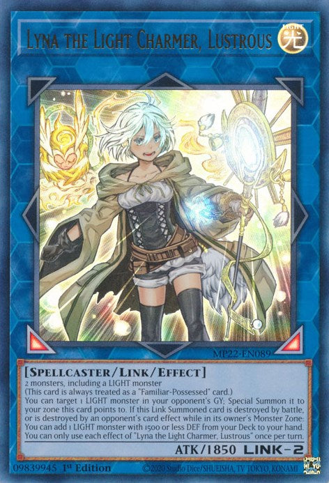 Lyna the Light Charmer, Lustrous [MP22-EN089] Ultra Rare | Galactic Gamez