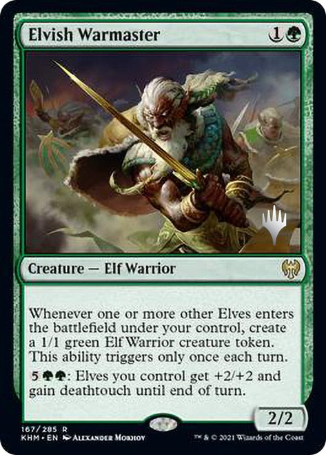 Elvish Warmaster [Kaldheim Promo Pack] | Galactic Gamez