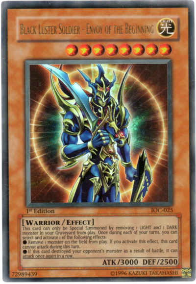 Black Luster Soldier - Envoy of the Beginning [IOC-025] Ultra Rare | Galactic Gamez