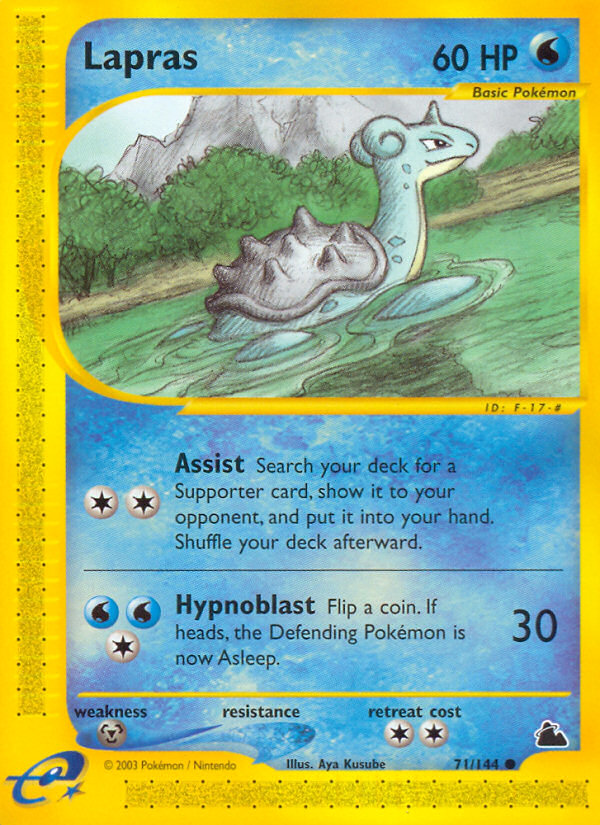 Lapras (71/144) [Skyridge] | Galactic Gamez