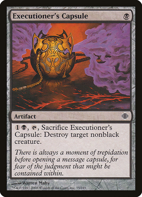 Executioner's Capsule [Shards of Alara] | Galactic Gamez