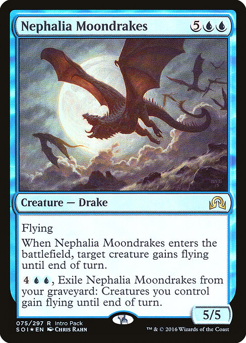 Nephalia Moondrakes [Shadows over Innistrad Promos] | Galactic Gamez