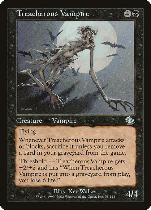 Treacherous Vampire [Judgment] | Galactic Gamez