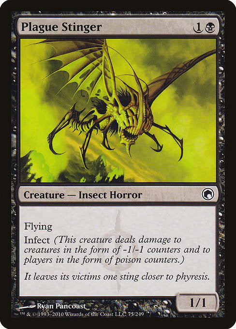 Plague Stinger [Scars of Mirrodin] | Galactic Gamez