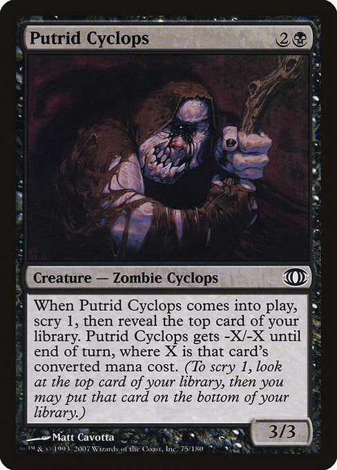 Putrid Cyclops [Future Sight] | Galactic Gamez