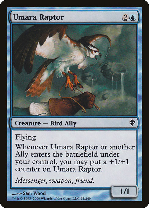 Umara Raptor [Zendikar] | Galactic Gamez