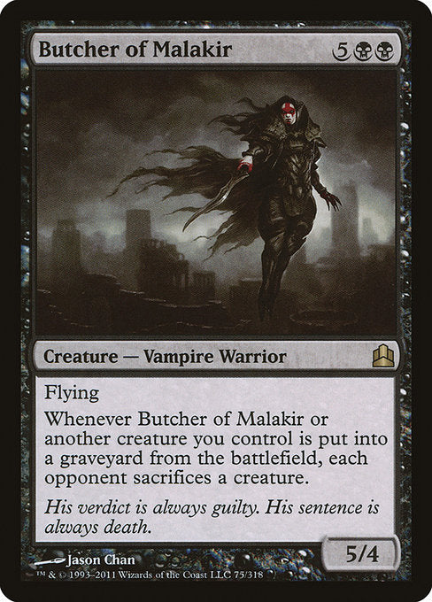 Butcher of Malakir [Commander 2011] | Galactic Gamez