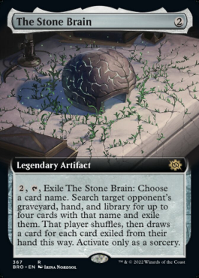 The Stone Brain (Extended Art) [The Brothers' War] | Galactic Gamez