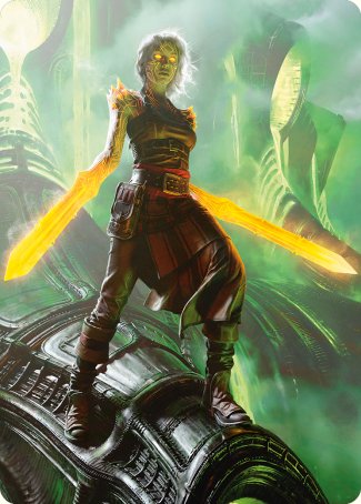 Nahiri, the Unforgiving Art Card [Phyrexia: All Will Be One Art Series] | Galactic Gamez