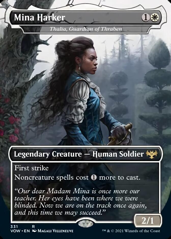 Thalia, Guardian of Thraben - Mina Harker [Innistrad: Crimson Vow] | Galactic Gamez