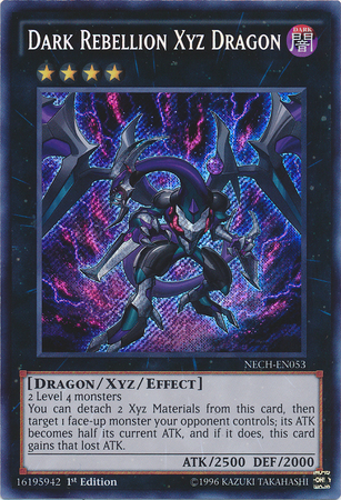 Dark Rebellion Xyz Dragon [NECH-EN053] Secret Rare | Galactic Gamez