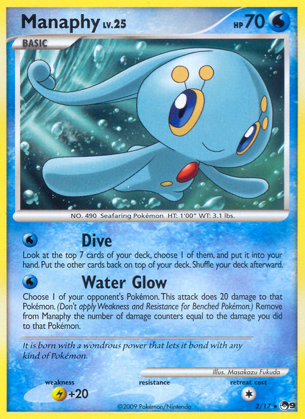 Manaphy (2/17) [POP Series 9] | Galactic Gamez