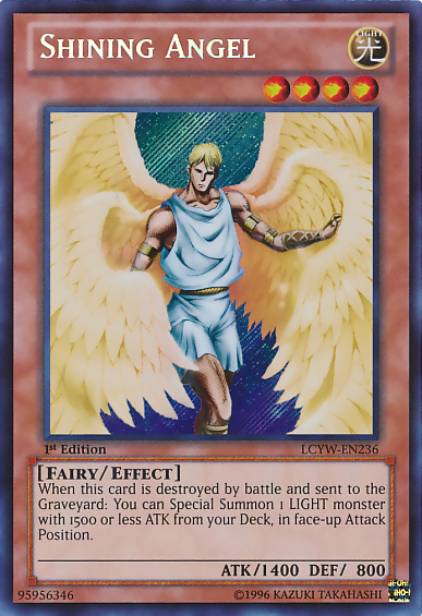 Shining Angel [LCYW-EN236] Secret Rare | Galactic Gamez