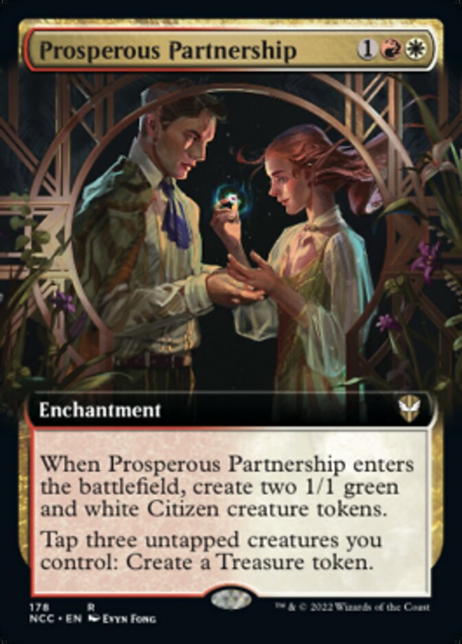 Prosperous Partnership (Extended Art) [Streets of New Capenna Commander] | Galactic Gamez